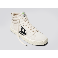 Boty Cariuma CATIBA High Pro Off White bílé / černé logo