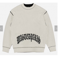 svetr Wasted Paris Reverse Kingdom bílý