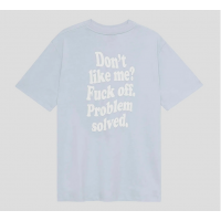 T-shirt Kaotiko Don't Like Me baby Blue