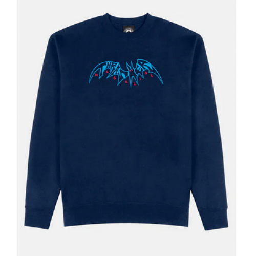 mikina Thrasher Sky Rat by Neckface Crewneck navy modrá