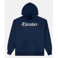 Hoodie Thrasher Spitfire - The End Oath navy blue