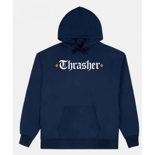 Hoodie Thrasher Spitfire - The End Oath navy blue