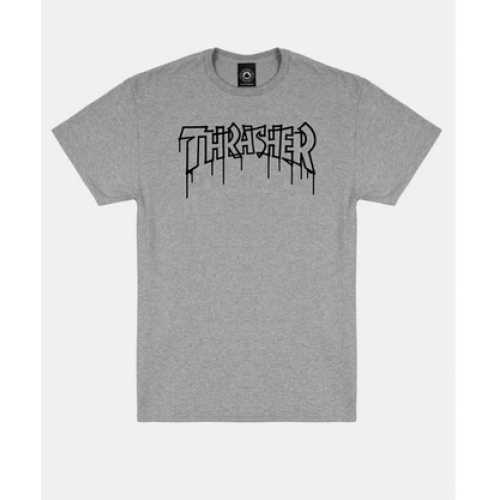 tričko Thrasher One-liner Šedé Grey