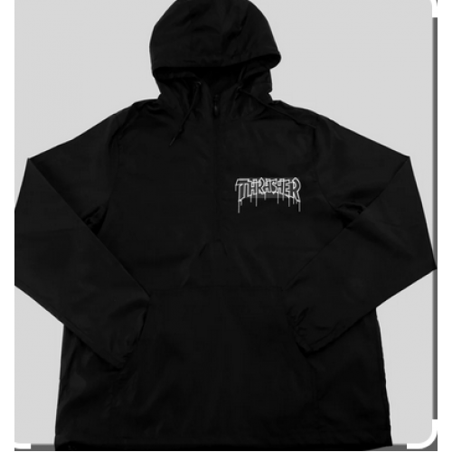bunda Thrasher One-liner Anorak černá