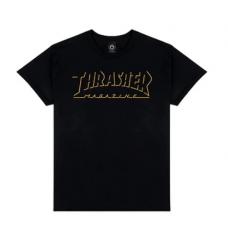 tričko Thrasher Shadow Mag Logo černé
