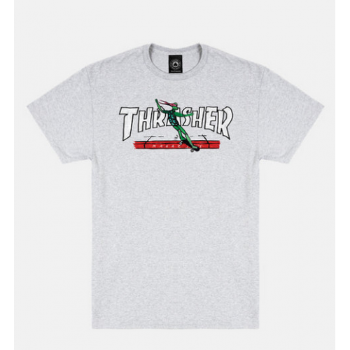 tričko Thrasher Red Curb by LSD Worldpeace šedé