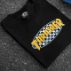 tričko Thrasher Checkered Oval černé