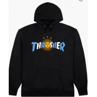 Hoodie Thrasher Argentina Estrella Black