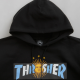 Hoodie Thrasher Argentina Estrella Black
