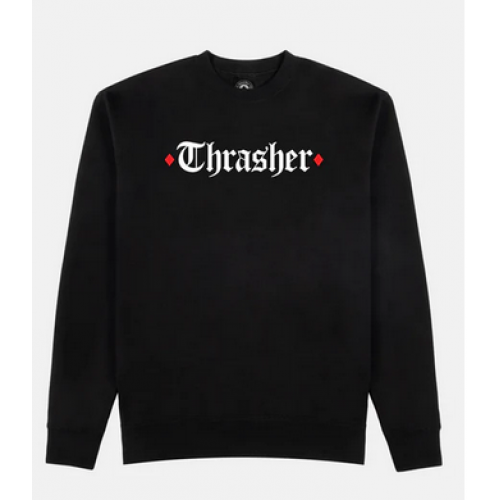 Crewneck Thrasher Spitfire - The End Oath Black