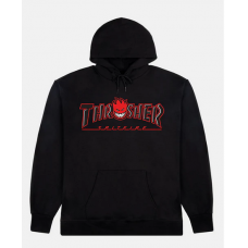 mikina Thrasher Spitfire Big Head Outline černá