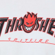 tričko Thrasher Spitfire Big Head Outline bílé