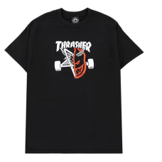 tričko Thrasher Spitfire Thrash & Burn - černé