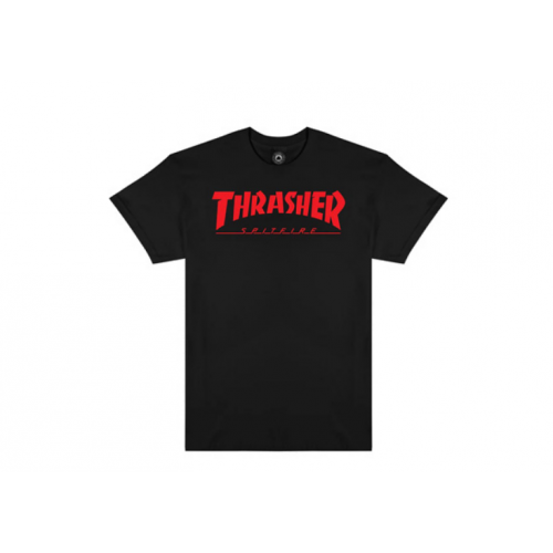 tričko Thrasher Spitfire Big Head Jake černé