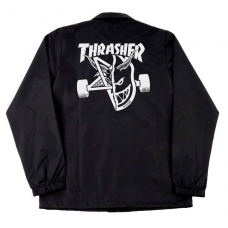 větrovka bunda Thrasher Spitfire Thrash & Burn - černá