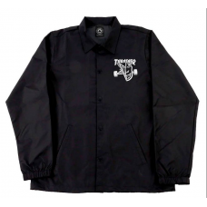 větrovka bunda Thrasher Spitfire Thrash & Burn - černá