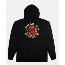 Hoodie Thrasher Spitfire Classic Swirl Black