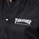 bunda Thrasher Mag Logo Dugout černá - bílá