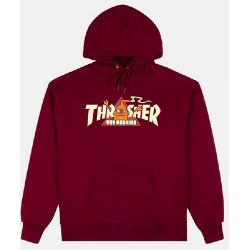 Hoodie Thrasher Toy Machine Vortex Maroon