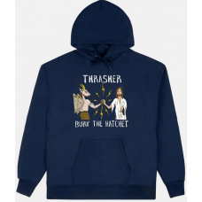 Hoodie Thrasher Toy Machine B.T.H navy blue