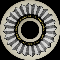 BONES WHEELS X-Formula XF SIDECUT 52-53mm V5 97A 