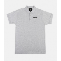 tričko Polo Thrasher Embroidered šedé