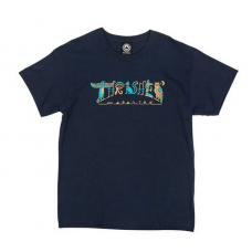 tričko Thrasher Hieroglyphic navy modré