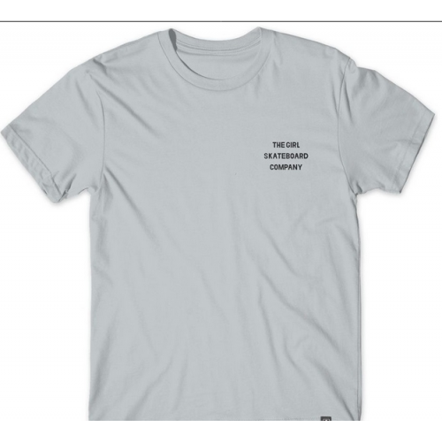 tričko Girl Sans Embroidered šedé