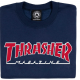 mikina Thrasher Outlined Crewneck navy modrá