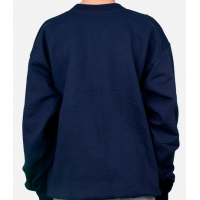 Crewneck Thrasher Outlined Navy Blue