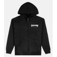 mikina Thrasher Mag Logo zip černá