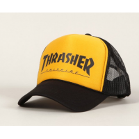 kšiltovka Thrasher Spitfire Trucker černá / zlatá
