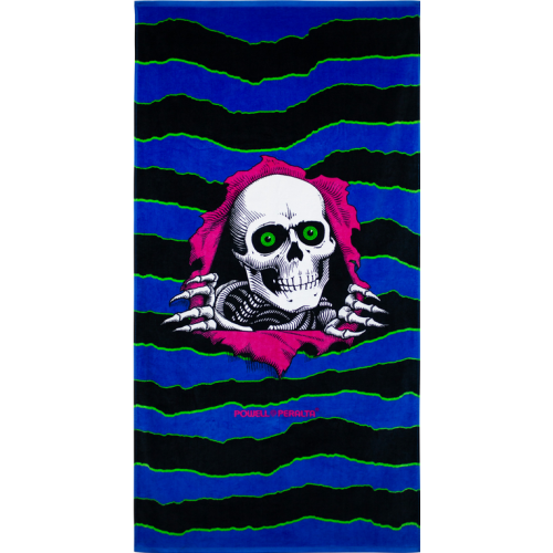 plážový ručník Powell Peralta Ripper blacklight