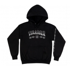 mikina Thrasher Barbed Wire černá