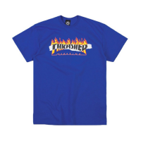T-shirt Thrasher RIPPED Royal Blue