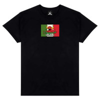tričko Thrasher x Toy Machine Hecho Black černé