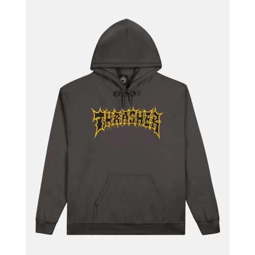 mikina Thrasher Spikey Hoodie Charcoal