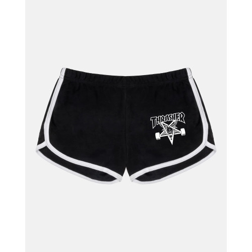 Thrasher Skategoat Night Shorts Black/White