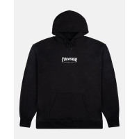 mikina Thrasher Heavyweight Embroidered Mag Hoodie černá