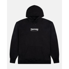 mikina Thrasher Heavyweight Embroidered Mag Hoodie černá