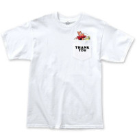 Triko Thank you Skate Oasis Pocket Tee Bílé