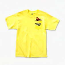 Triko Thank you Skate Oasis Pocket Tee Žluté