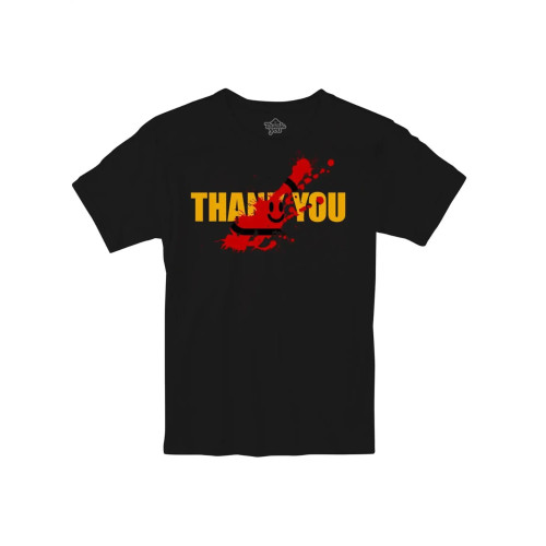 Triko Thank you Revenge černé