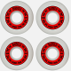 kolečka BONES WHEELS STF  50-52-54 V3 SLIMS 103A White