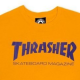 T´shirt Thrasher Skate Mag Gold / Purple