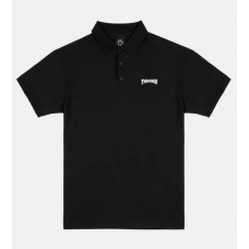 tričko Polo Thrasher Embroidered černé