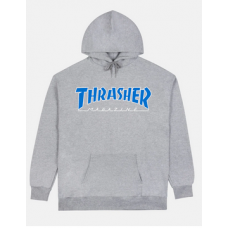 mikina Thrasher Outlined šedá