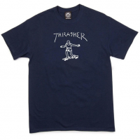 tričko Thrasher Gonz logo Navy modré