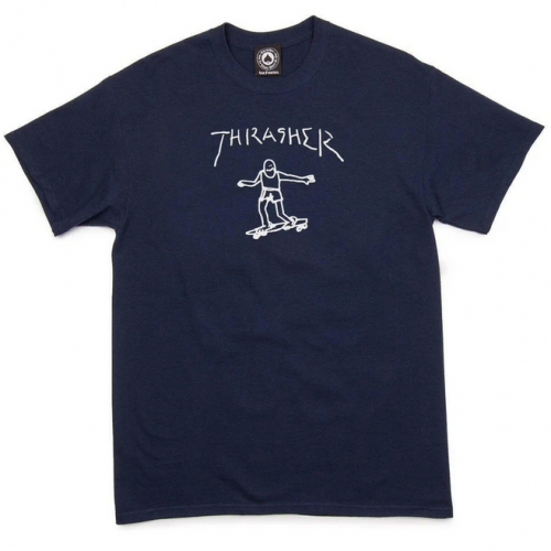 tričko Thrasher Gonz logo Navy modré