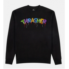 mikina Thrasher Balloons Crewneck černá